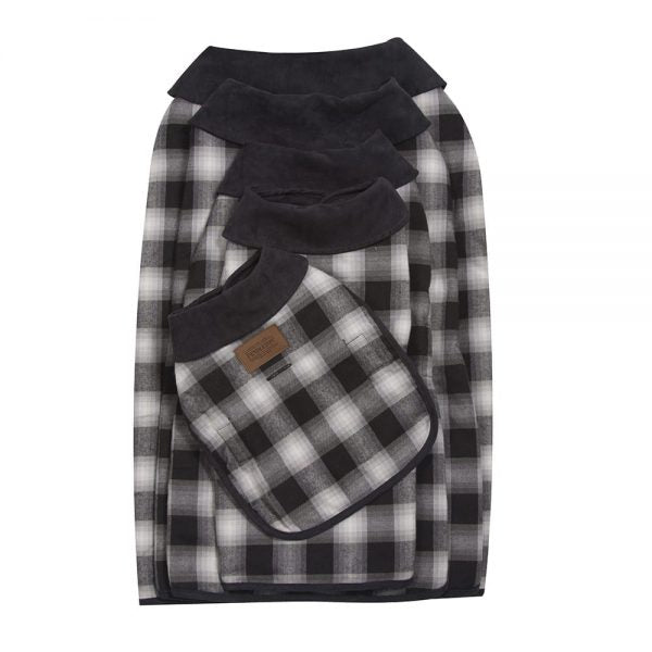 Pendleton Wende-Hundemantel Classics Collection - Charcoal Ombre Plaid