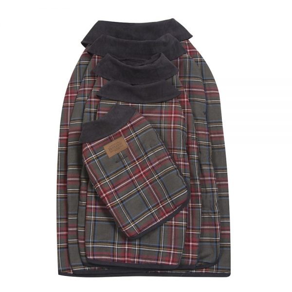 Pendleton Wende-Hundemantel Classics Collection - Grey Stewart Tartan Plaid