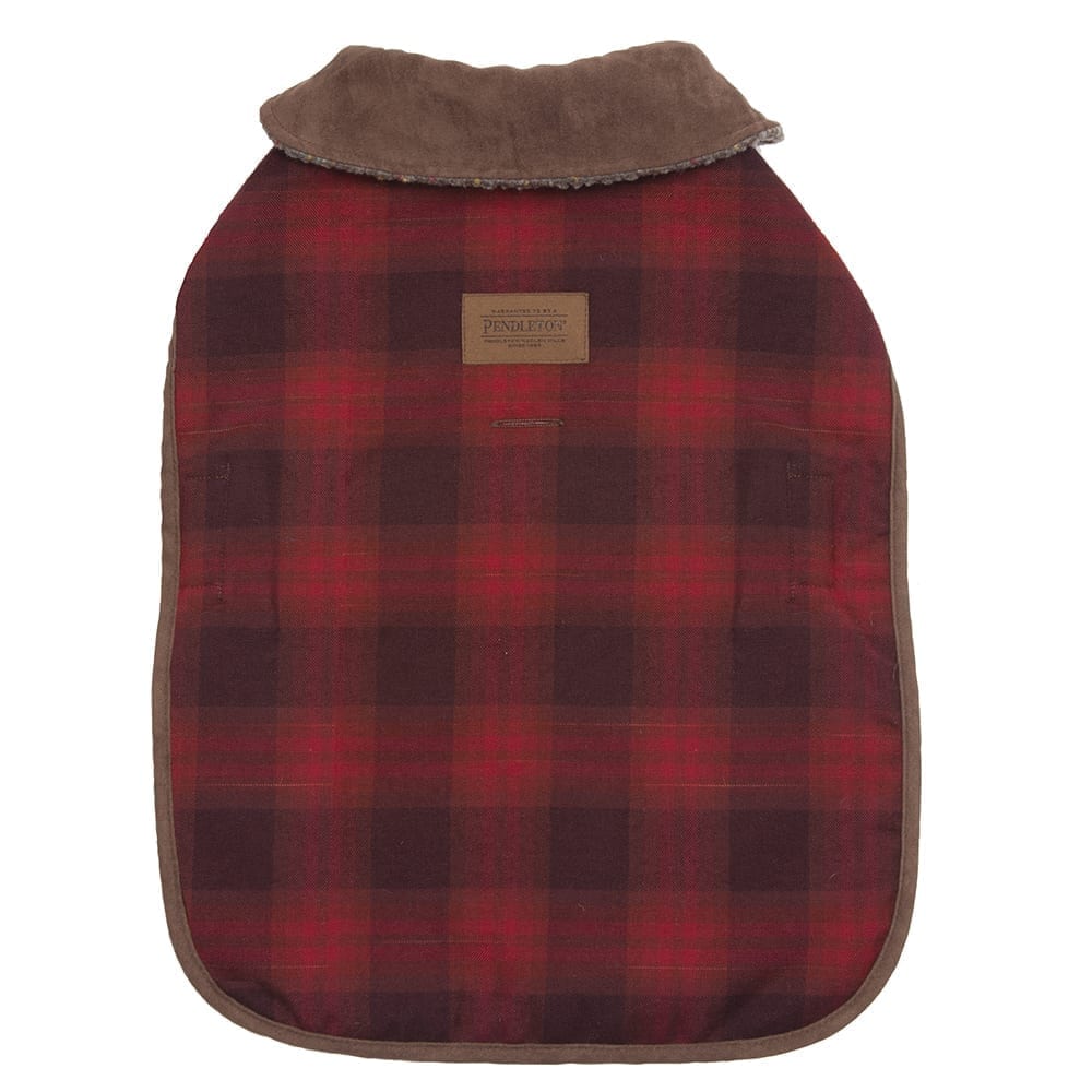 Pendleton Wende-Hundemantel Classics Collection - Red Ombre Plaid