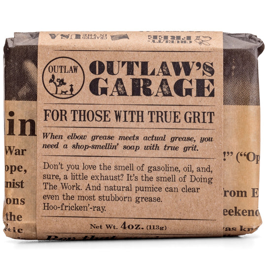 Outlaw Garage Handmake Bimssteinseife