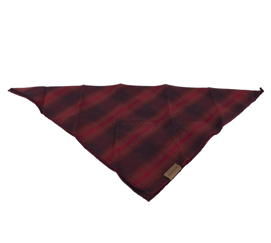 Pendleton Bandana für Hunde - Red Ombre Plaid