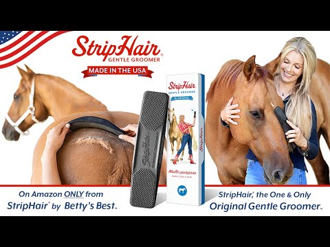 StripHair Gentle Groomer für Pferde