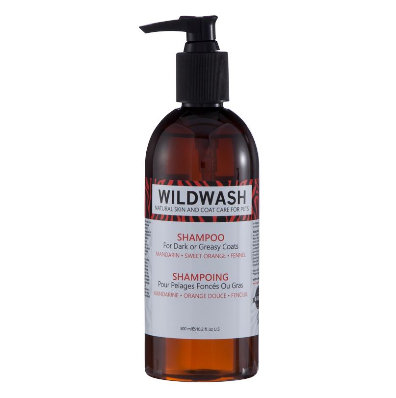 4Hooves-WildWash PRO Shampoo for Dark or Greasy Coats 300ml