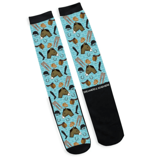 4hooves-horse-lyfe-original-pair-a-spare-dreamers-and-schemers-socks