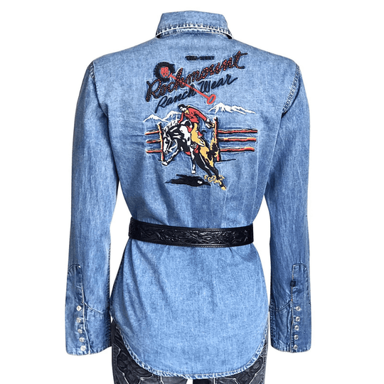 Rockmount-Womens-Bronc-Vintage-Embroidery-WesternShirt-Back1-4hooves
