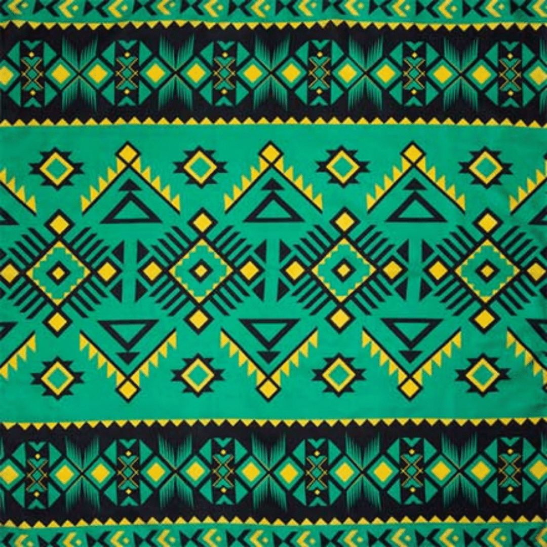 Wyoming-Traders-Wild-Rags-Green-Black-Southwest-Silk-Scarf-4hooves