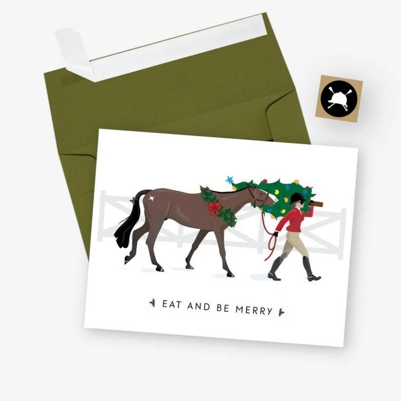 hunt-seat-paper-co-christmas-card-eat-and-be-merry-english-equestrian-4hooves