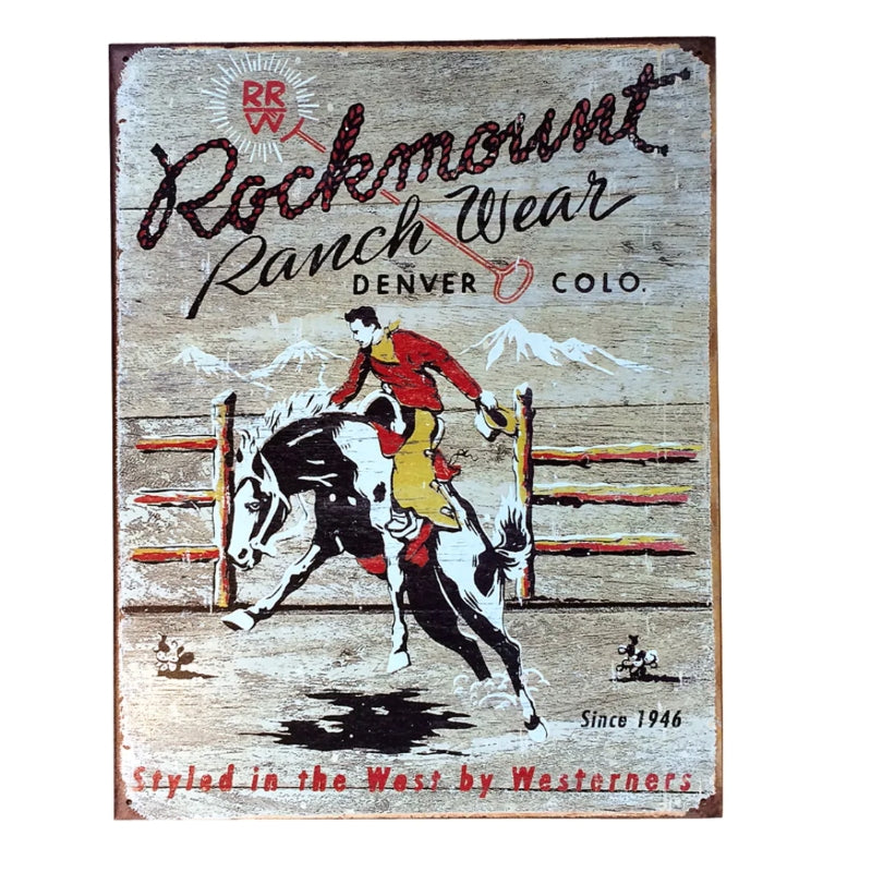 rockmount-ranchwear-metal-sign-bronc-4hooves