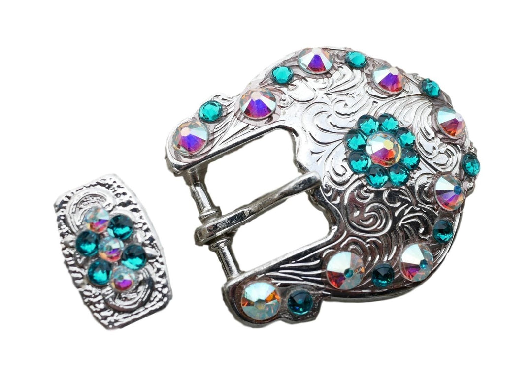 rodeo-drive-crystal-fancy-buckle-4hooves-bs-teal-ab