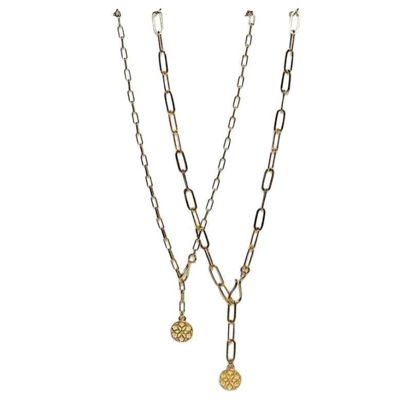 urban-equestrian-roxy-necklace-to-bracelet-gold-petite-link-and-large-link-4hooves